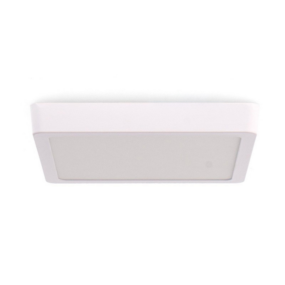 Plafoniera Led Serie Pro 20W Bianca Quadrata CCT temperatura colore regolabile iSG Lighting