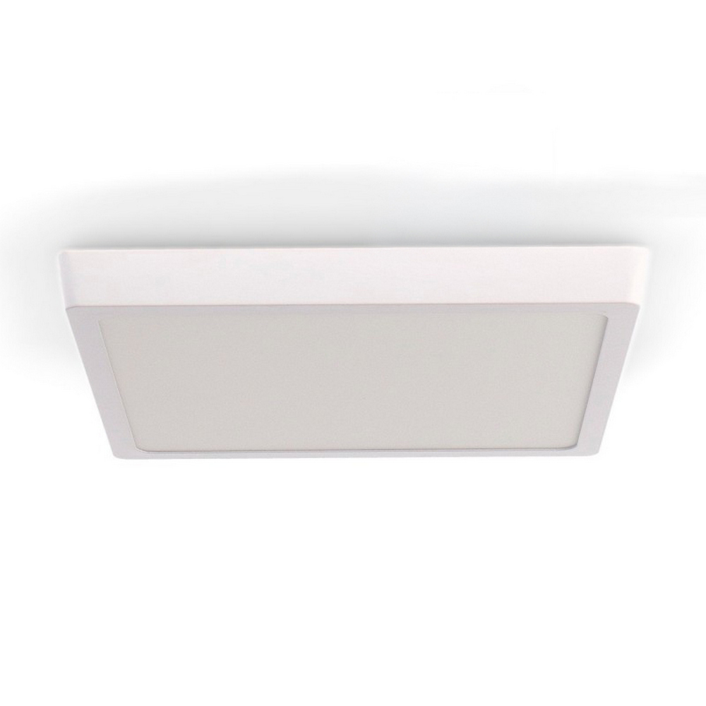 Plafoniera Led Serie Pro 25W Bianca Quadrata CCT temperatura colore regolabile iSG Lighting