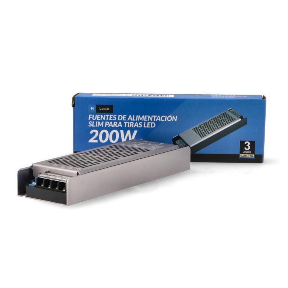 Alimentatore striscia Led 24V 200W 8,3A IP44 Trasformatore uso interno M LEDME - Foto 2