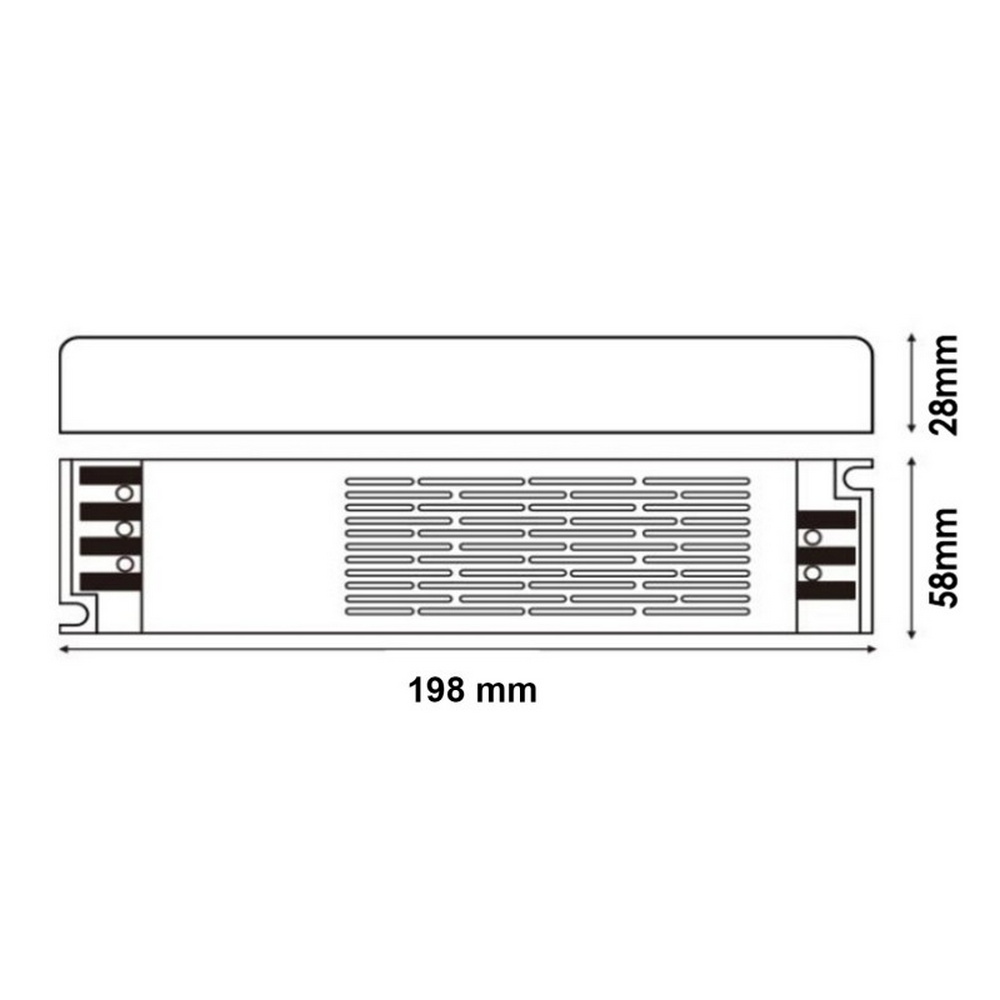 Alimentatore striscia Led 24V 300W 12,5A IP44 Trasformatore uso interno M LEDME - Foto 1