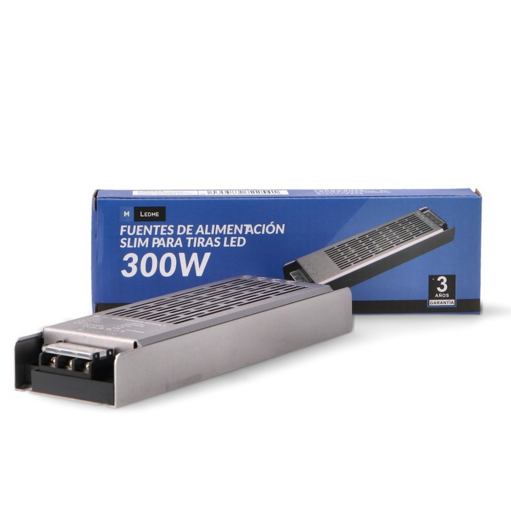 Alimentatore striscia Led 24V 300W 12,5A IP44 Trasformatore uso interno M LEDME - Foto 2