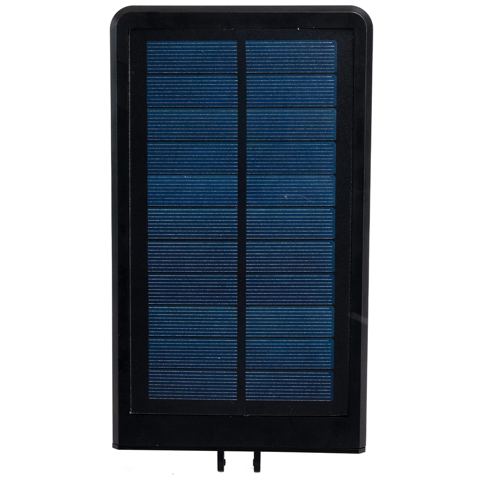 Faro Led 40W Nero con pannello solare IP65 Bianco freddo 6500K con staffa sensore crepuscolare e di movimento Aigostar - Foto 3