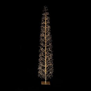 Foto principale Albero luminoso slim 120cm 528 Microled Mercury Home