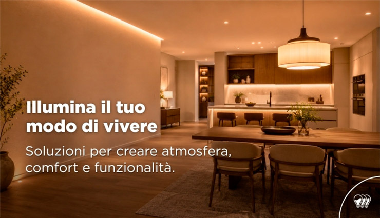 Soluzioni per creare atmosfera scopri i prodotti di illuminazione per interni